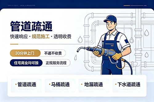凤阳管道疏通